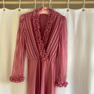 Vintage Dress 70’s Size 7/8